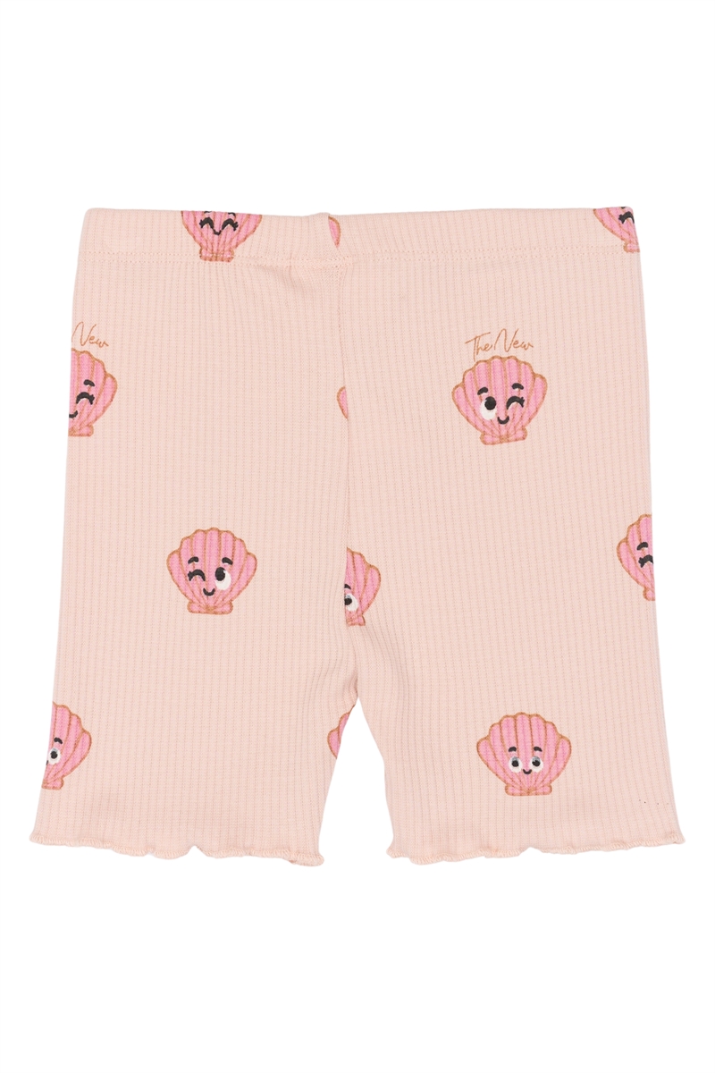 The New Siblings Tinker Shorts Rib - Peach Whip